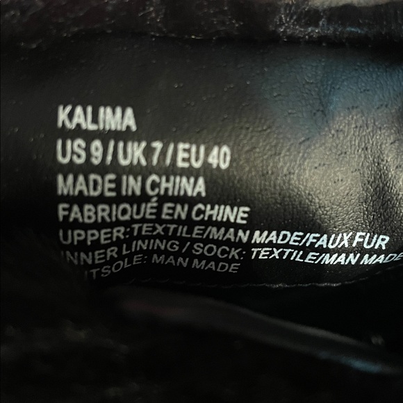 Kalima quilted faux leather boots - Picture 13 of 13